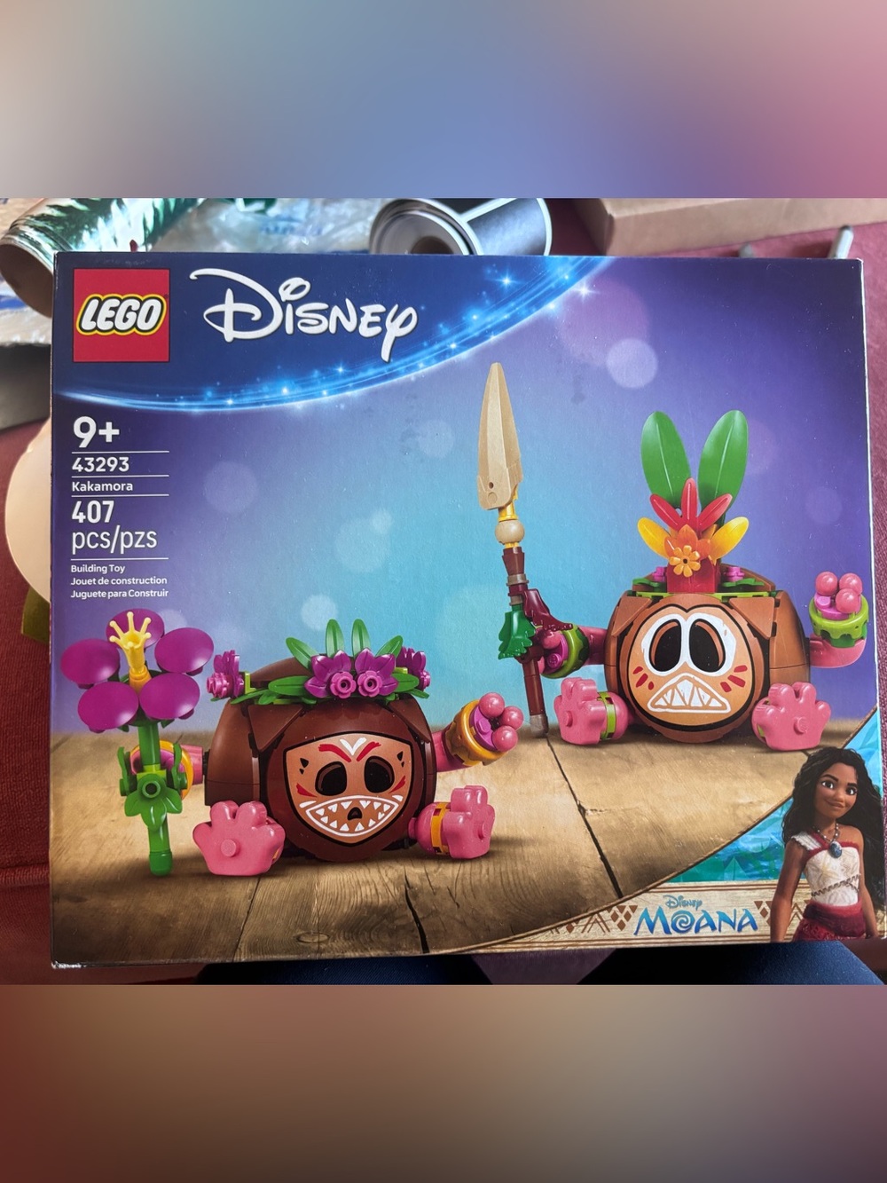 Lego Brown and Pink Floral Creature Build Figure